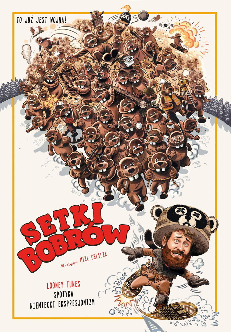 Plakat filmu Setki bobrów