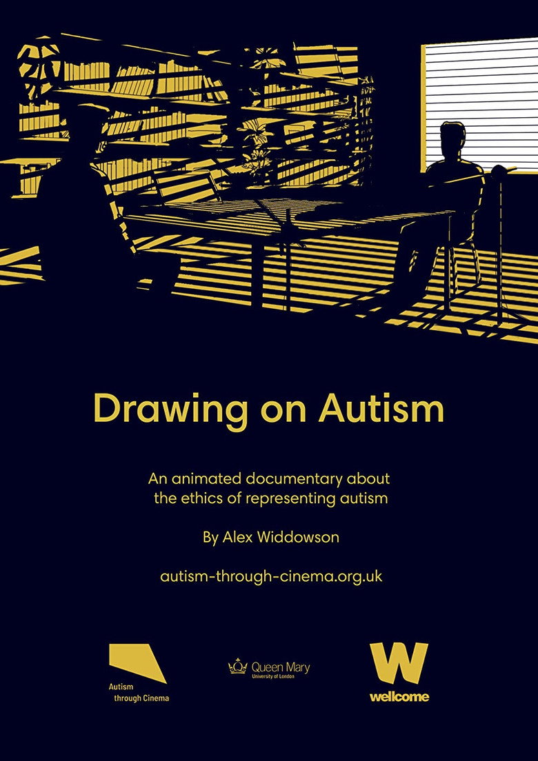 Drawing on Autism background