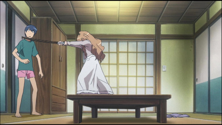 Still from Toradora! - Season 1 Episode 1
