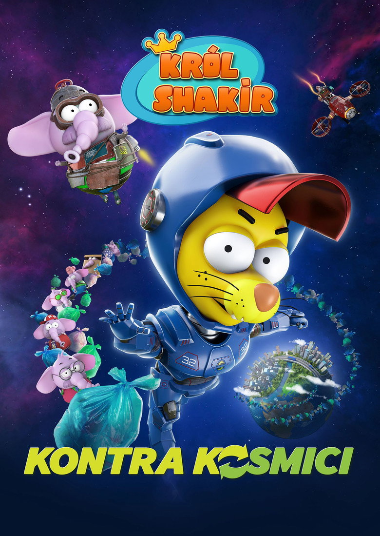Plakat filmu Król Shakir: Kontra kosmici