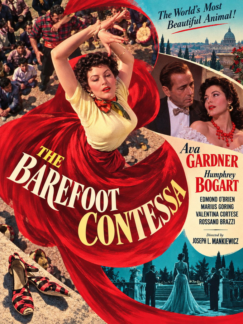 The Barefoot Contessa poster