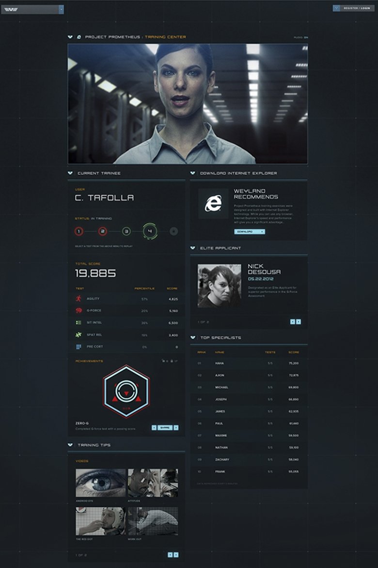 Project Prometheus: Mission poster