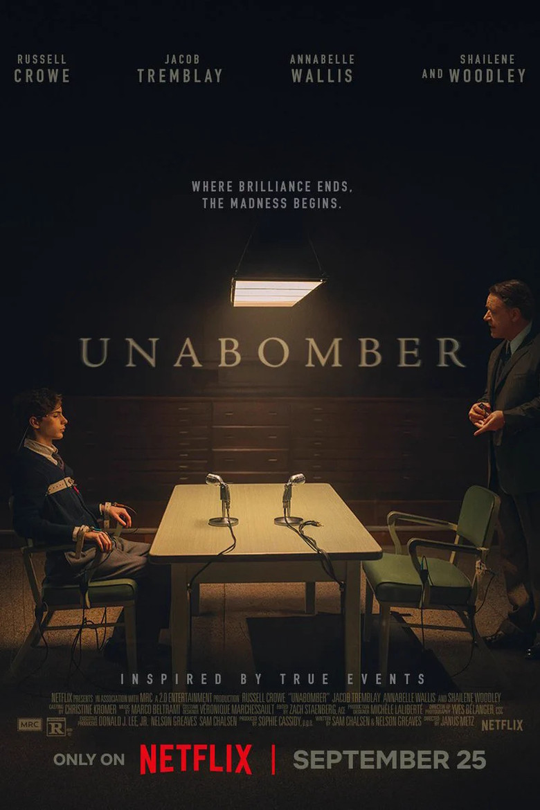 Poster artwork for UNABOMBER