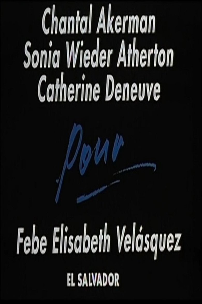 For Febe Elisabeth Velasquez, El Salvador main poster