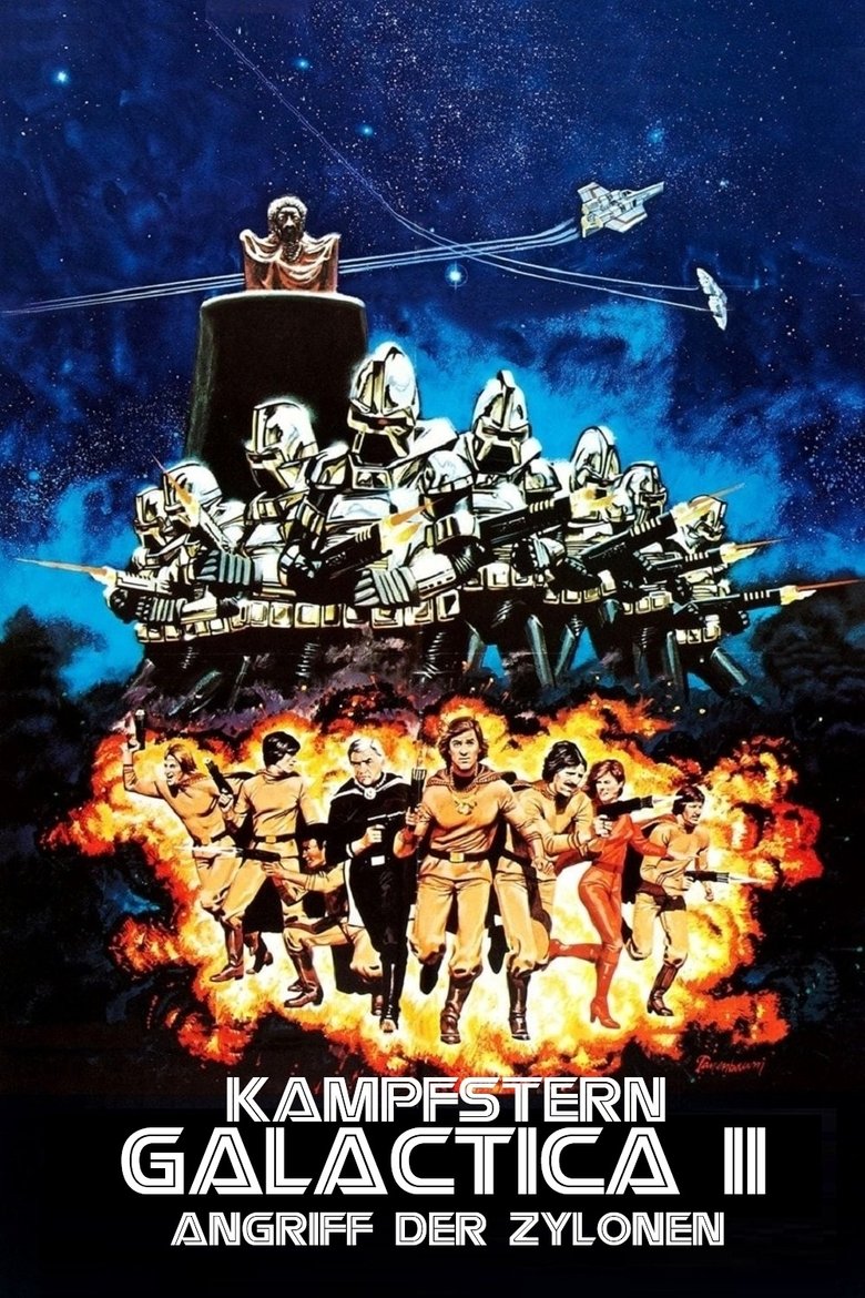 Mission Galactica - Angriff der Zylonen poster