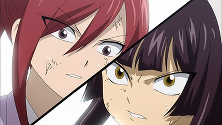 And back in Crocus, Erza's battle against Kagura truly begins, a battl...