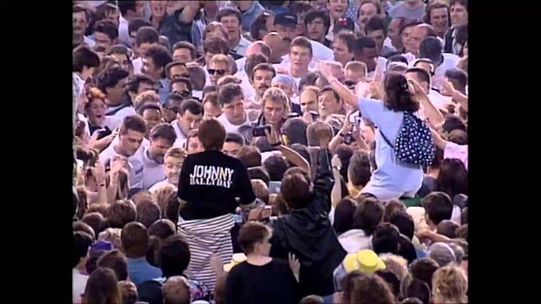 Johnny Hallyday parc des princes 93