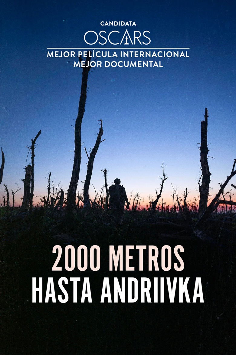 2000 metros hasta Andriivka