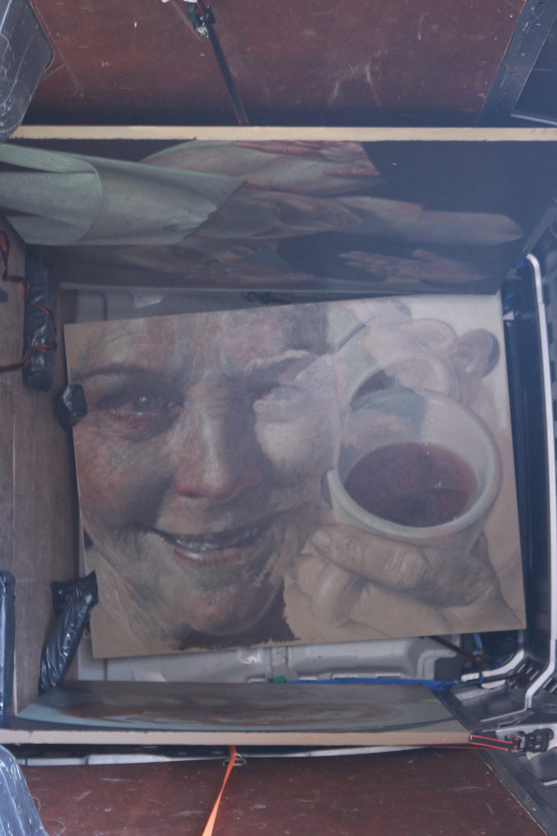 Imatge de Four Paintings by Edward Povey: Stories we are made of