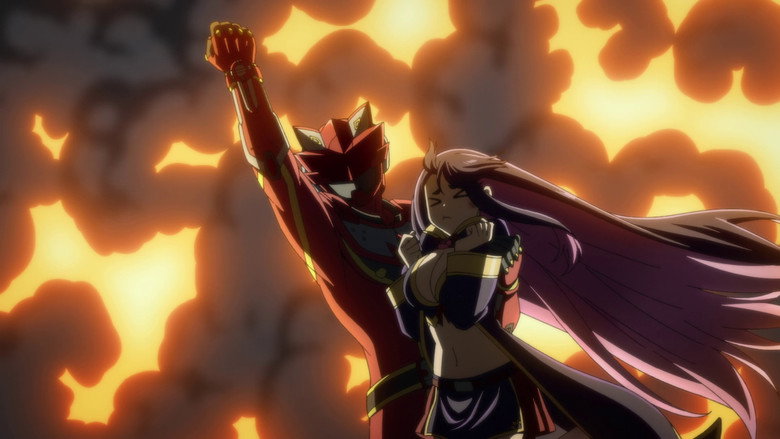 Still from The Red Ranger Becomes an Adventurer in Another World - Season 1 Episode 2