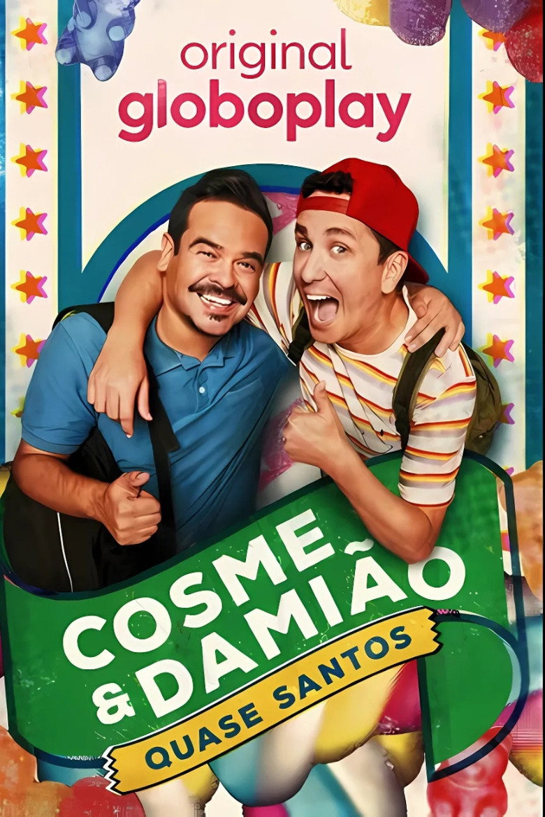 Official poster for Cosme & Damião: Quase Santos