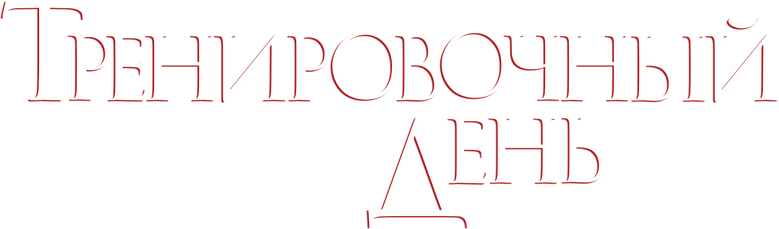Тренировочный день