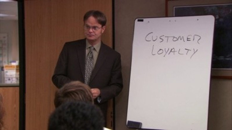 The Office S09E12 — Customer Loyalty episode still