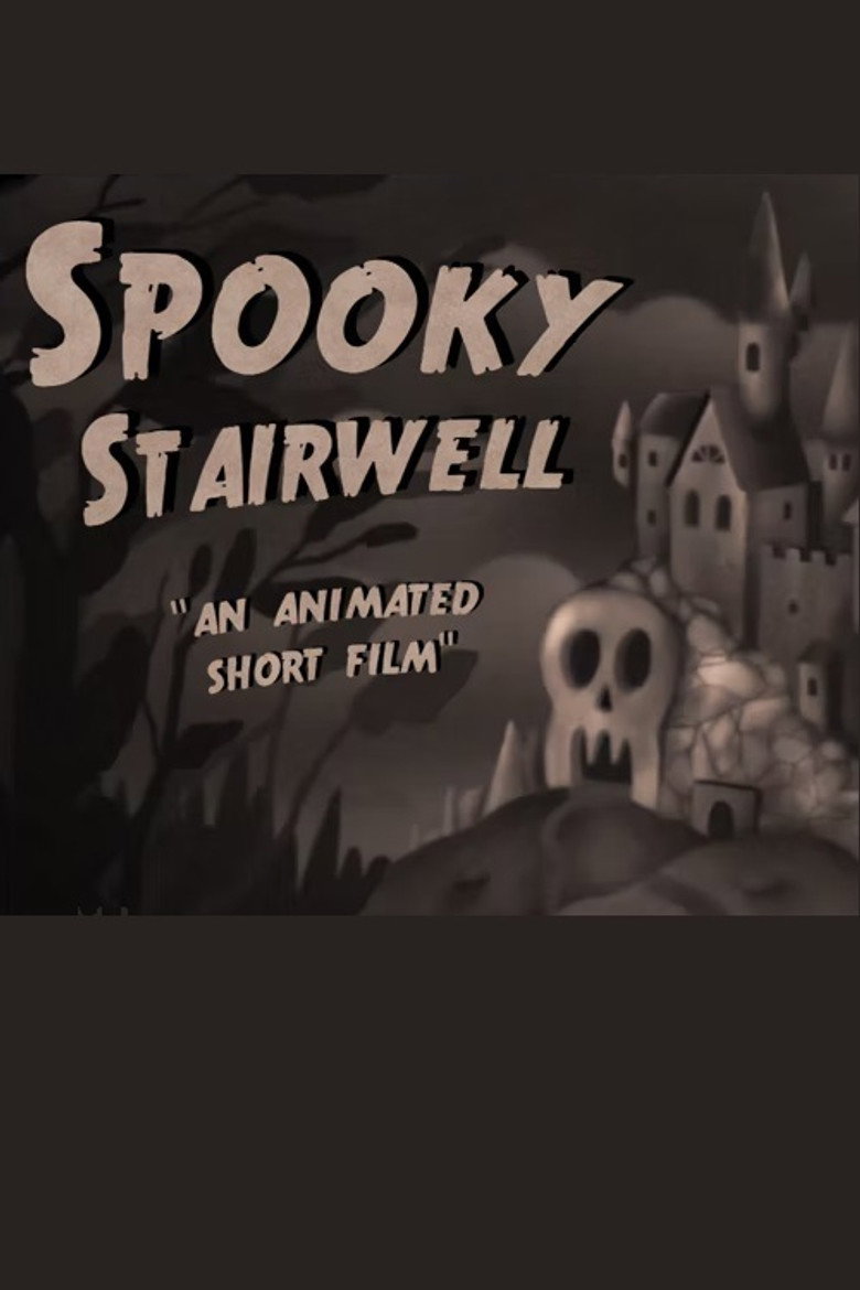 Spooky Stairwell background