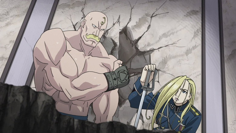 Still from Fullmetal Alchemist: Brotherhood - Season 1 Episode 52