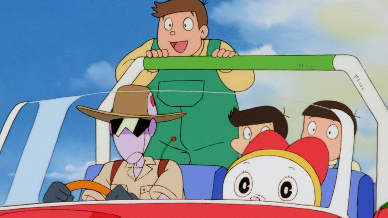 Frame from Dorami: ¡Hola Dinosaurio!