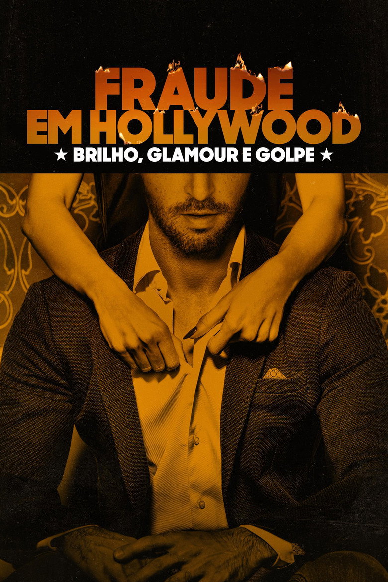 Capa de Fraude em Hollywood Brilho Glamour e Golpe