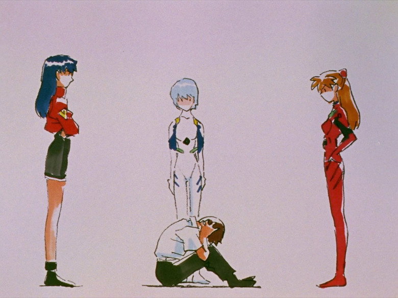 Still from Neon Genesis Evangelion - Season 1 Episode 26
