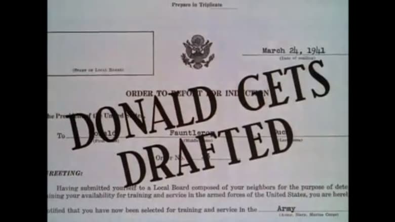 Donald Gets Drafted movie poster