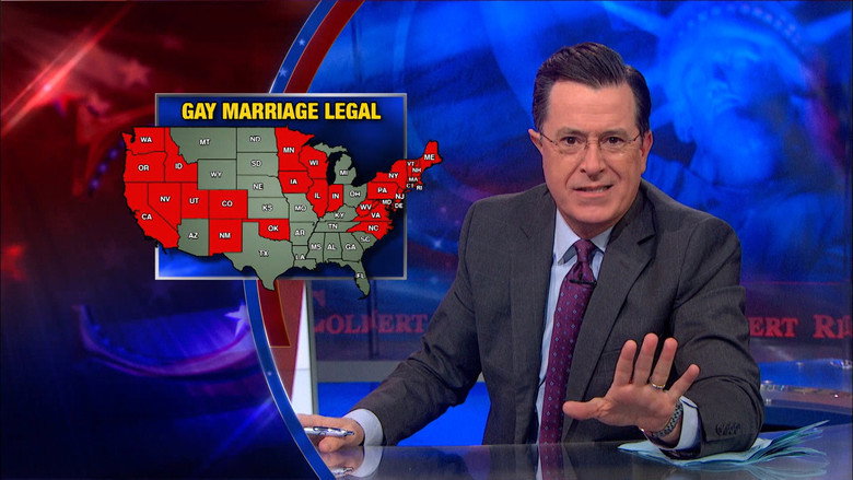 Still from The Colbert Report - Season 11 Episode 10