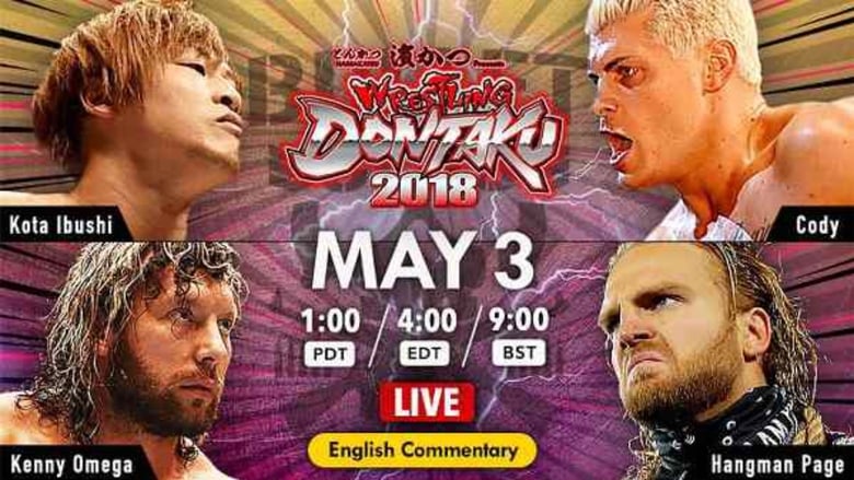NJPW Wrestling Dontaku 2018 - Night 1 movie poster