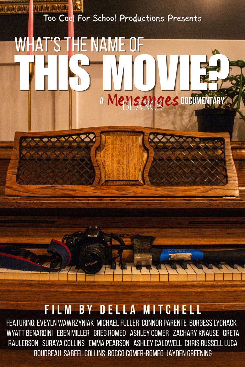 What's The Name of This Movie? : A Mensonges Blancs Documentary