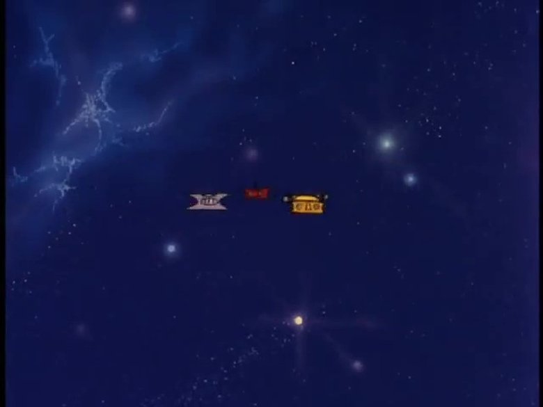 Still image for Getter Robo season 1 episode 45: Escape From The Universe Graveyard. Still image for Getter Robo season 1 episode 45: Escape From The Universe Graveyard.