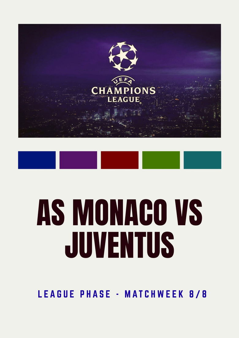 AS Monaco VS Juventus CL 25/26