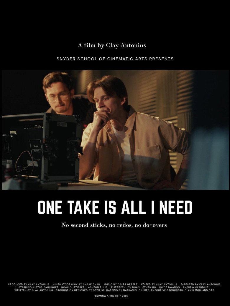 One Take is All I Need poster