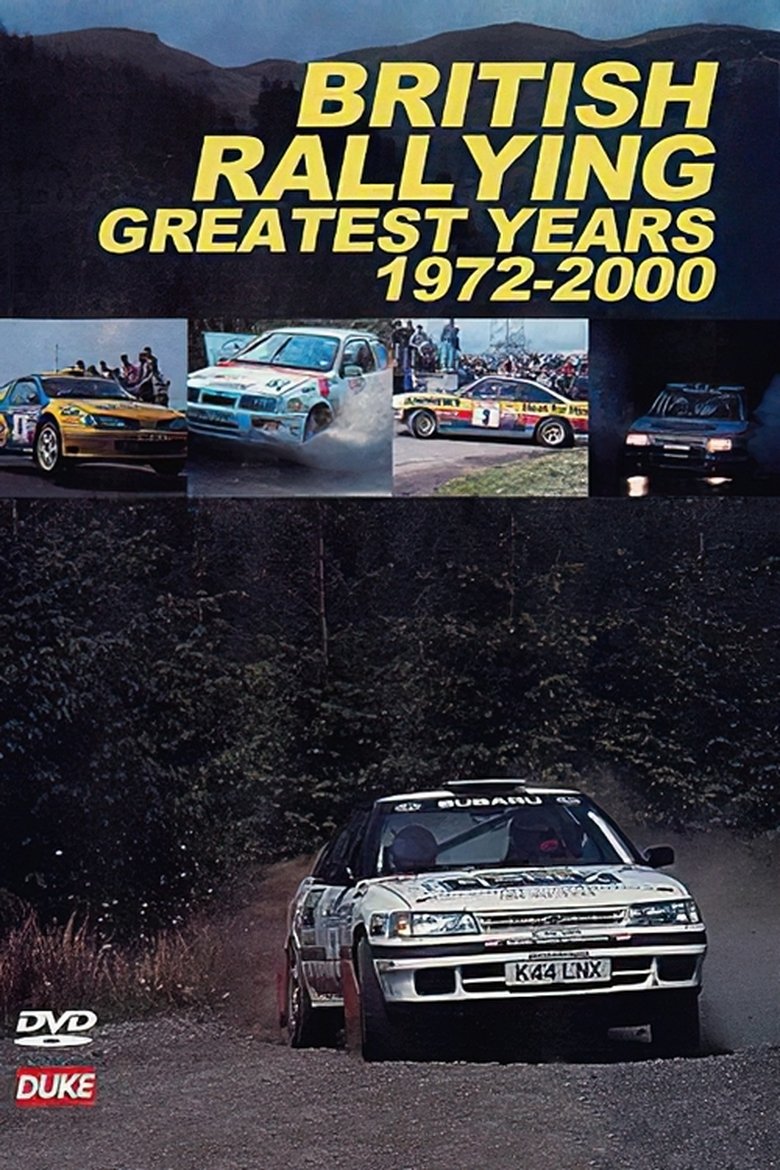 British Rallying Greatest Years 1972-2000 main poster