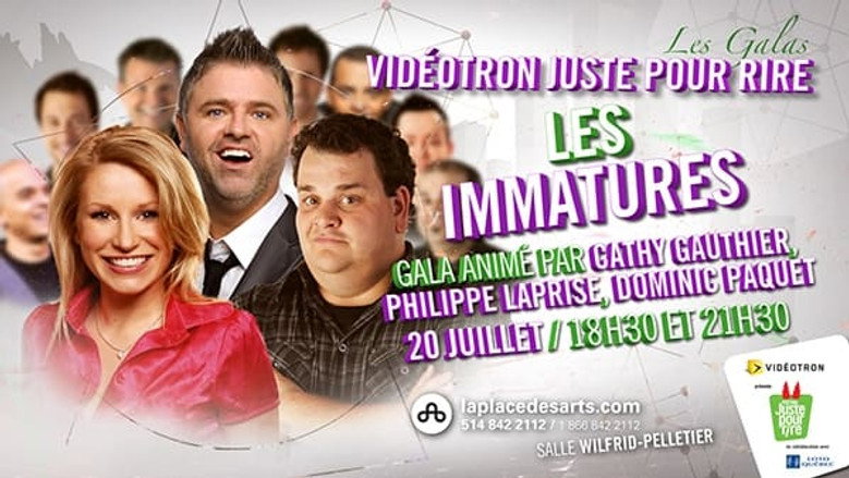 Philippe Laprise, Domic Paquet et Cathy Gauthier - Les Immatures görsel 1