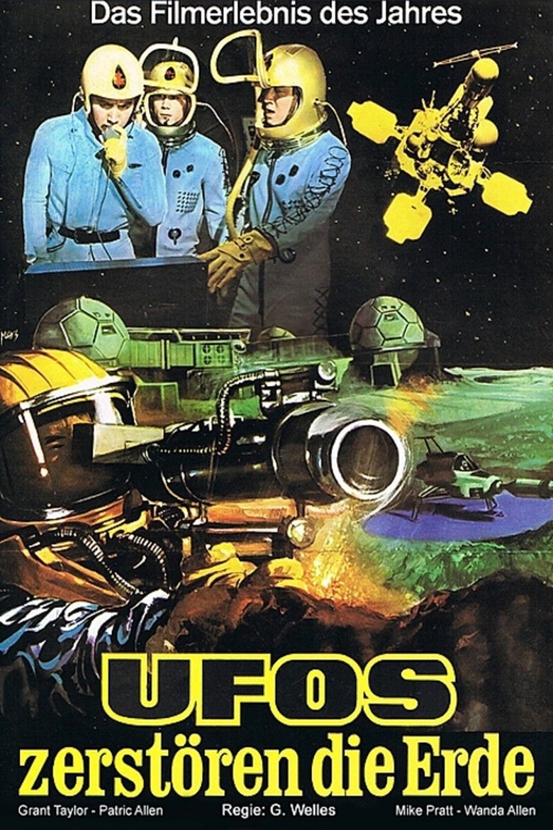 Ufos zerstören die Erde poster