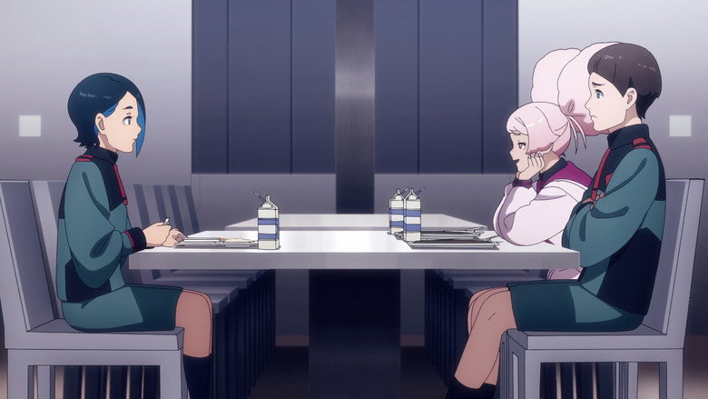Still from Mobile Suit Gundam: The Witch from Mercury - Season 1 Episode 2