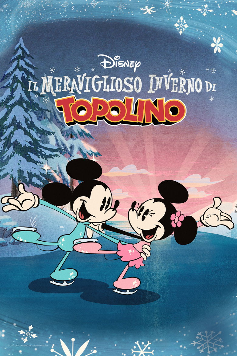 Copertina di Il meraviglioso inverno di Topolino