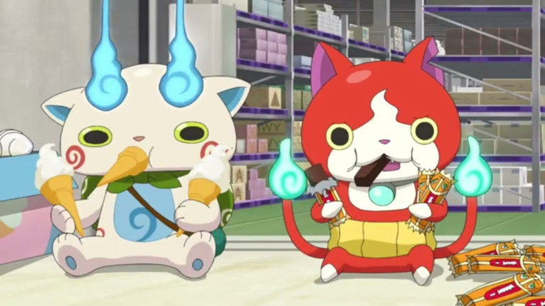 Image d'arrière-plan 1 du film Yo-kai Watch♪ Movie 8: Jibanyan vs. Komasan - The Big Amazing Battle, Nyan