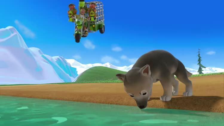Still image for Petronix Defenders season 1 episode 22: Wolf Pup Rescue Still image for Petronix Defenders season 1 episode 22: Wolf Pup Rescue
