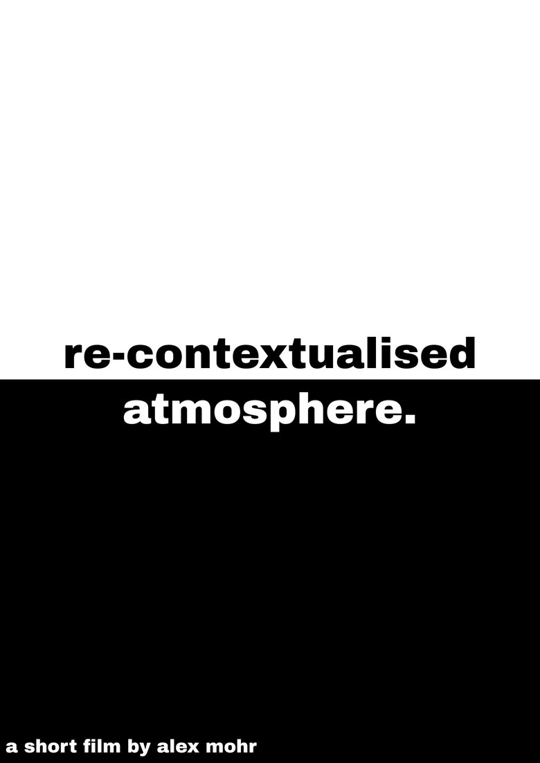 Re-Contextualised Atmosphere poster