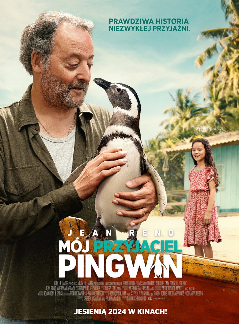 Plakat filmu Mój przyjaciel pingwin