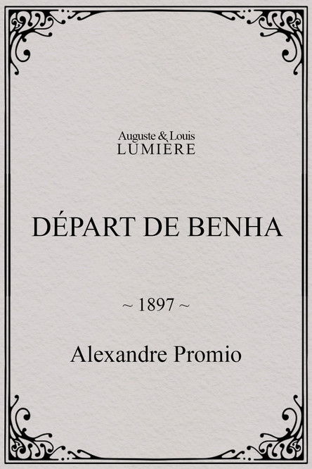 Départ de Benha poster