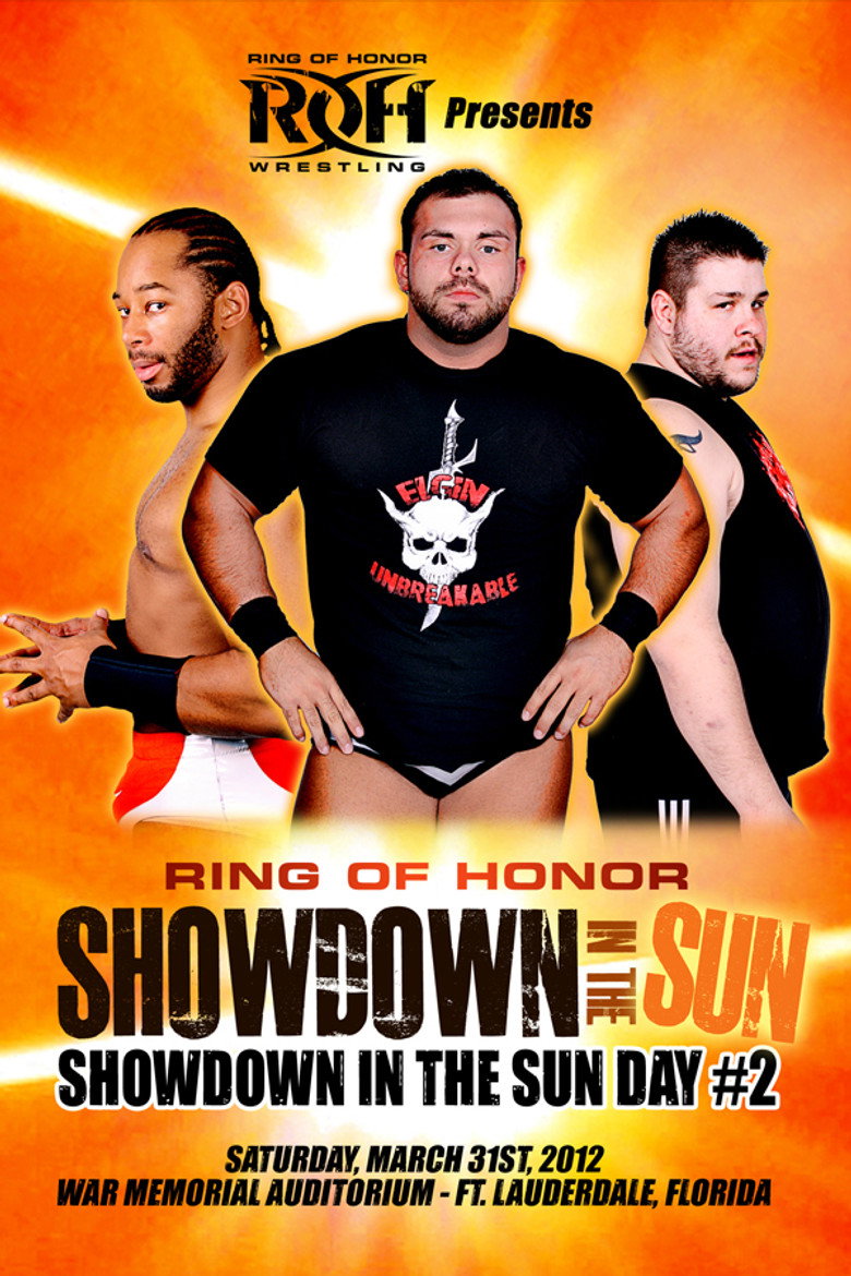 ROH: Showdown In The Sun - Day 2 background