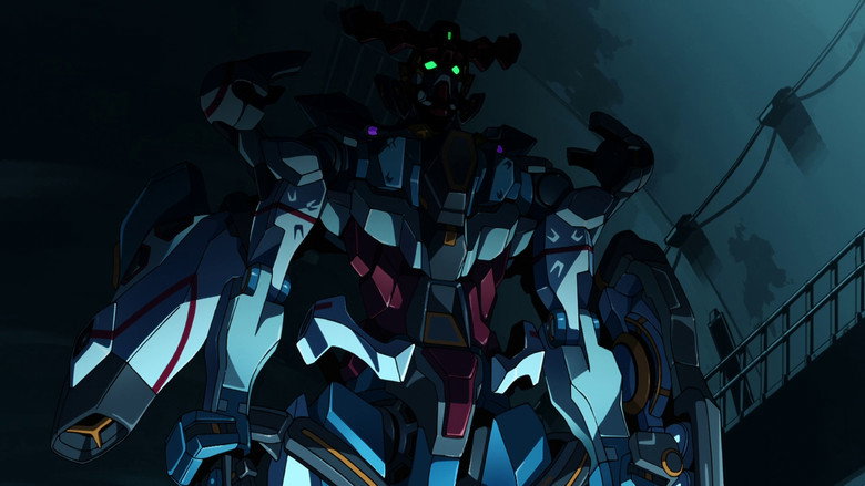 Still from Mobile Suit Gundam GQuuuuuuX - Season 1 Episode 1