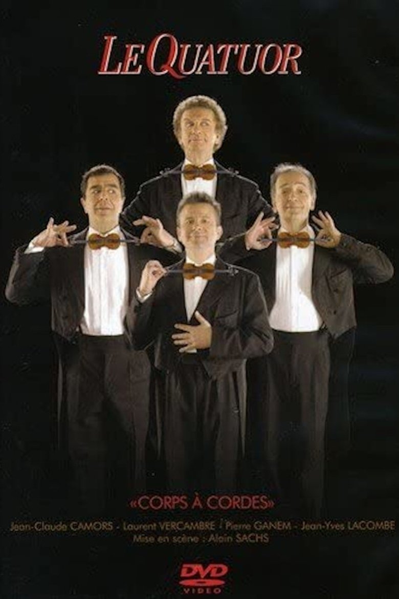 Le Quatuor - Corps à cordes main poster
