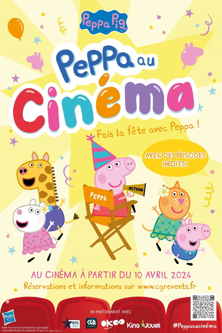 Affiche de PEPPA AU CINÉMA