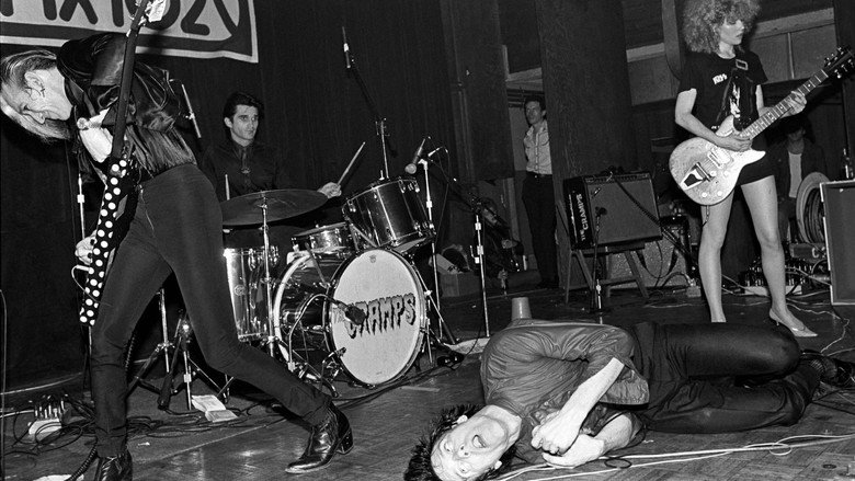Frame from The Cramps: Live at Napa State Mental Hospital