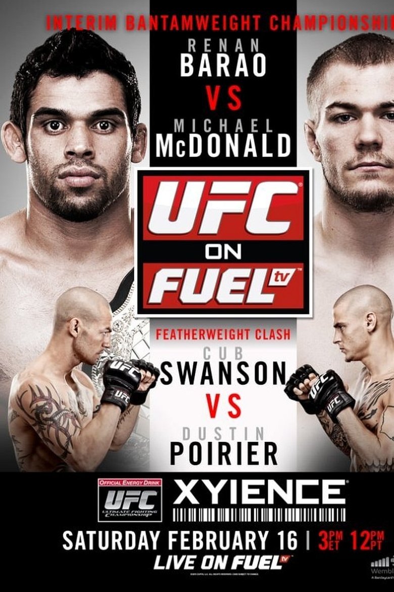 UFC on Fuel TV 7: Barao vs. McDonald main poster
