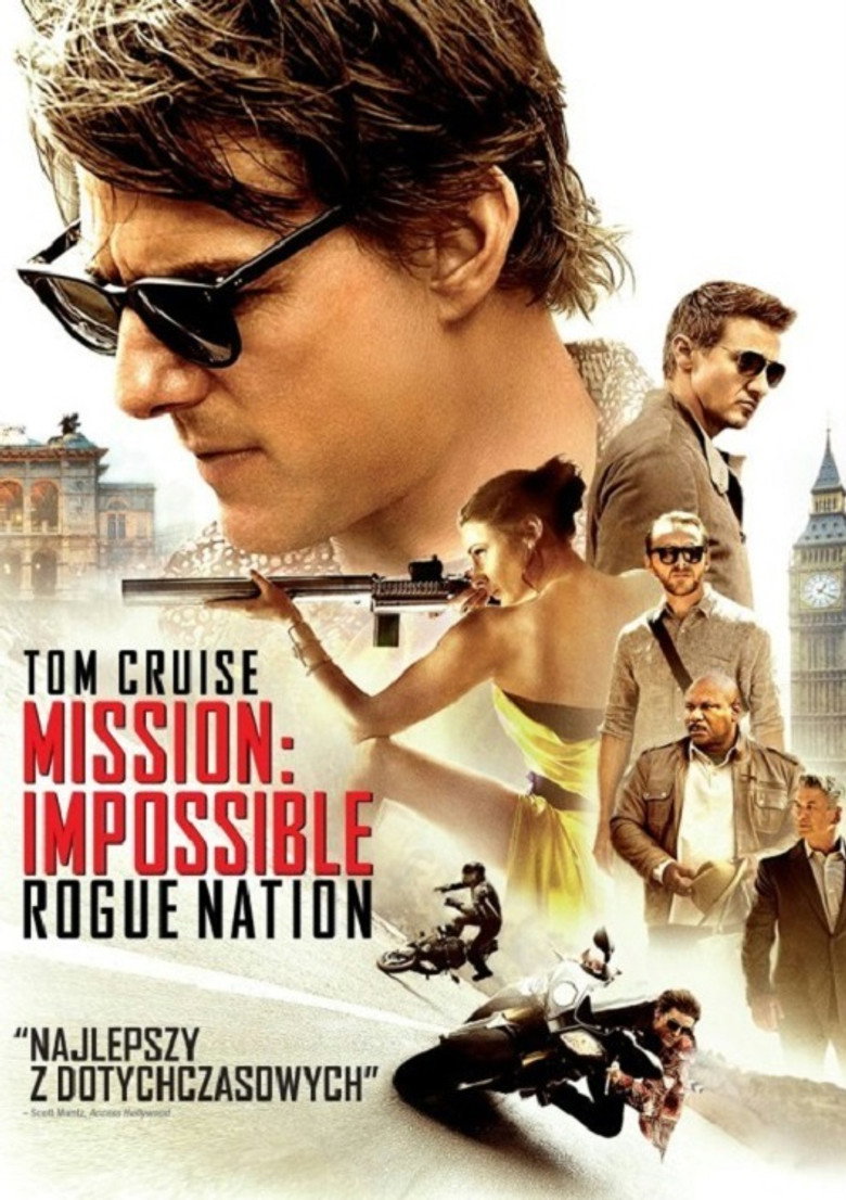 Plakat filmu Mission: Impossible - Rogue Nation