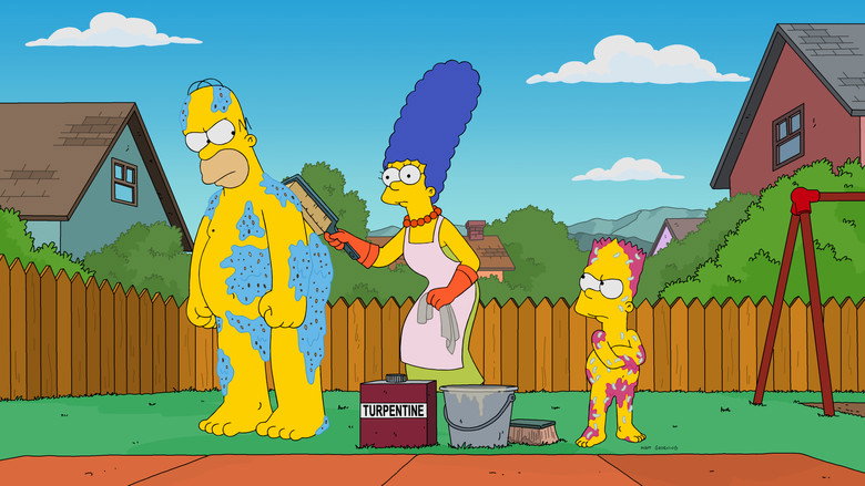 The Simpsons S31E01 — The Winter of Our Monetized Content episode still
