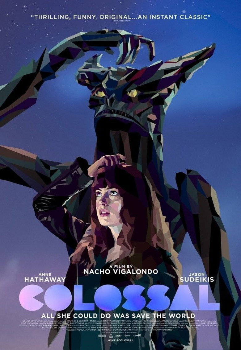 โปสเตอร์ Colossal (2017) คอลอสซาน ทั้งจักรวาลเป็นของเธอ