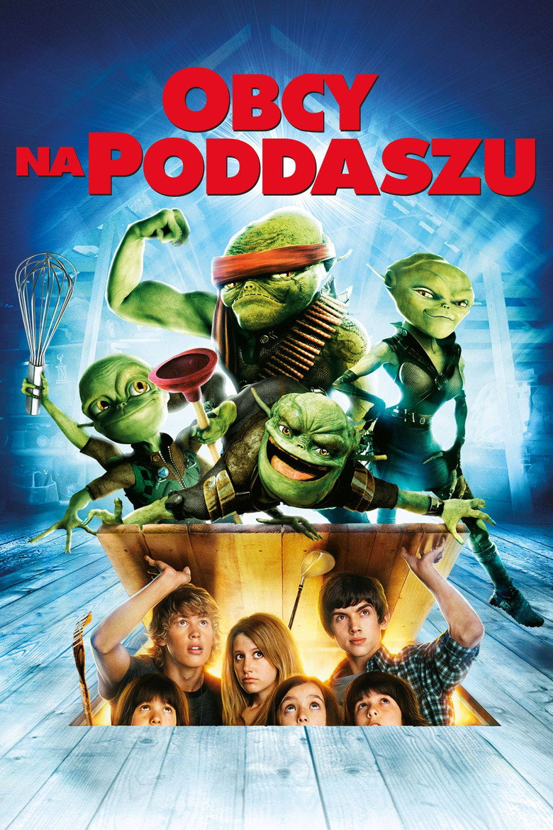 Plakat filmu Obcy na poddaszu