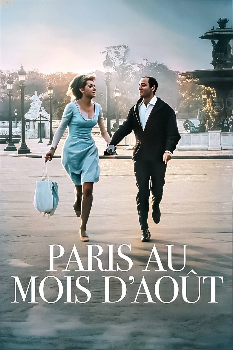 Affiche de PARIS AU MOIS D'AOÛT